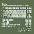 Bamboo Grove — Набор кейкапов PBT Cherry Side-lit