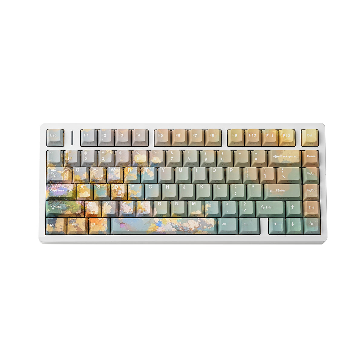 花岚 keycap set lifestyle photo
