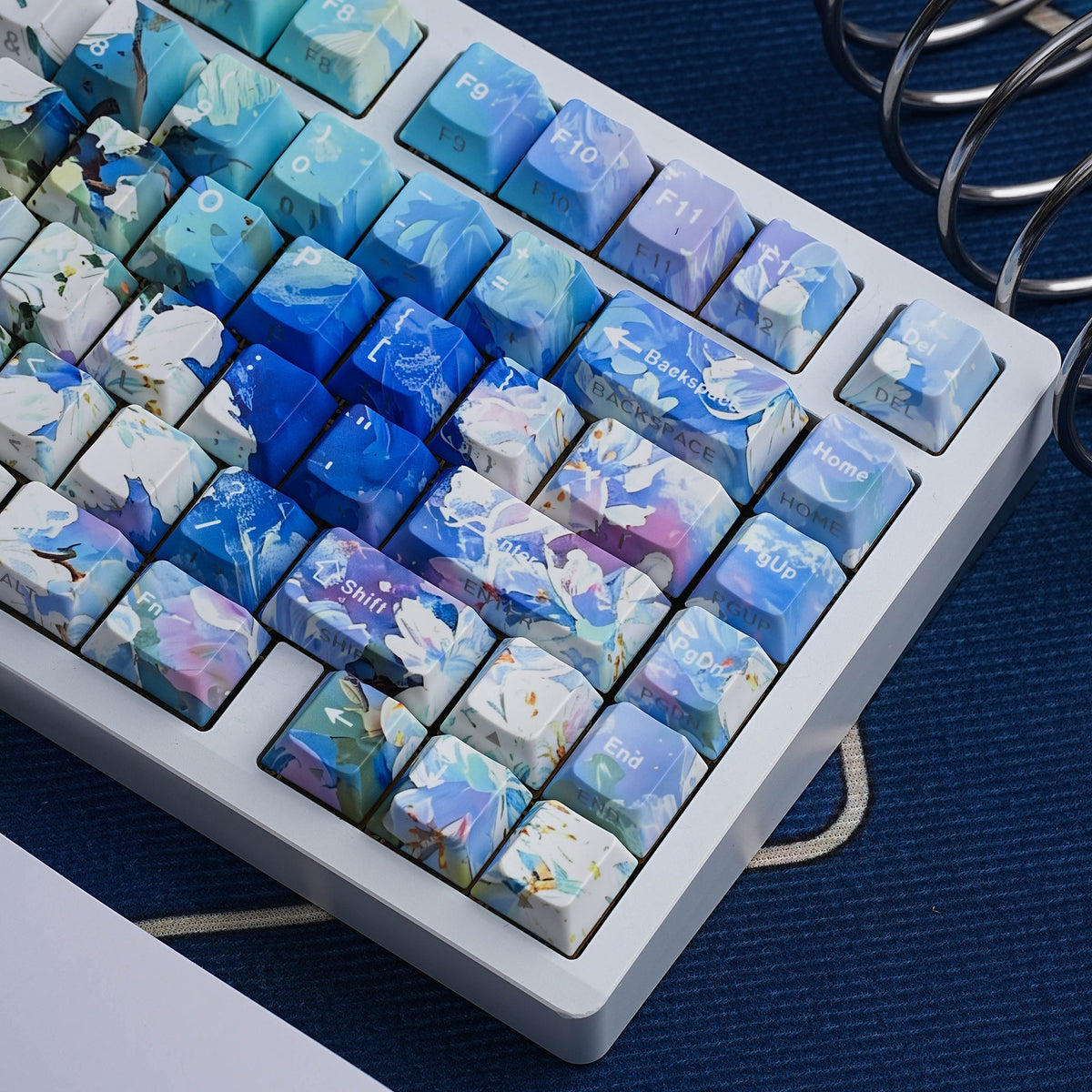 Blossomtime keycap set — close-up