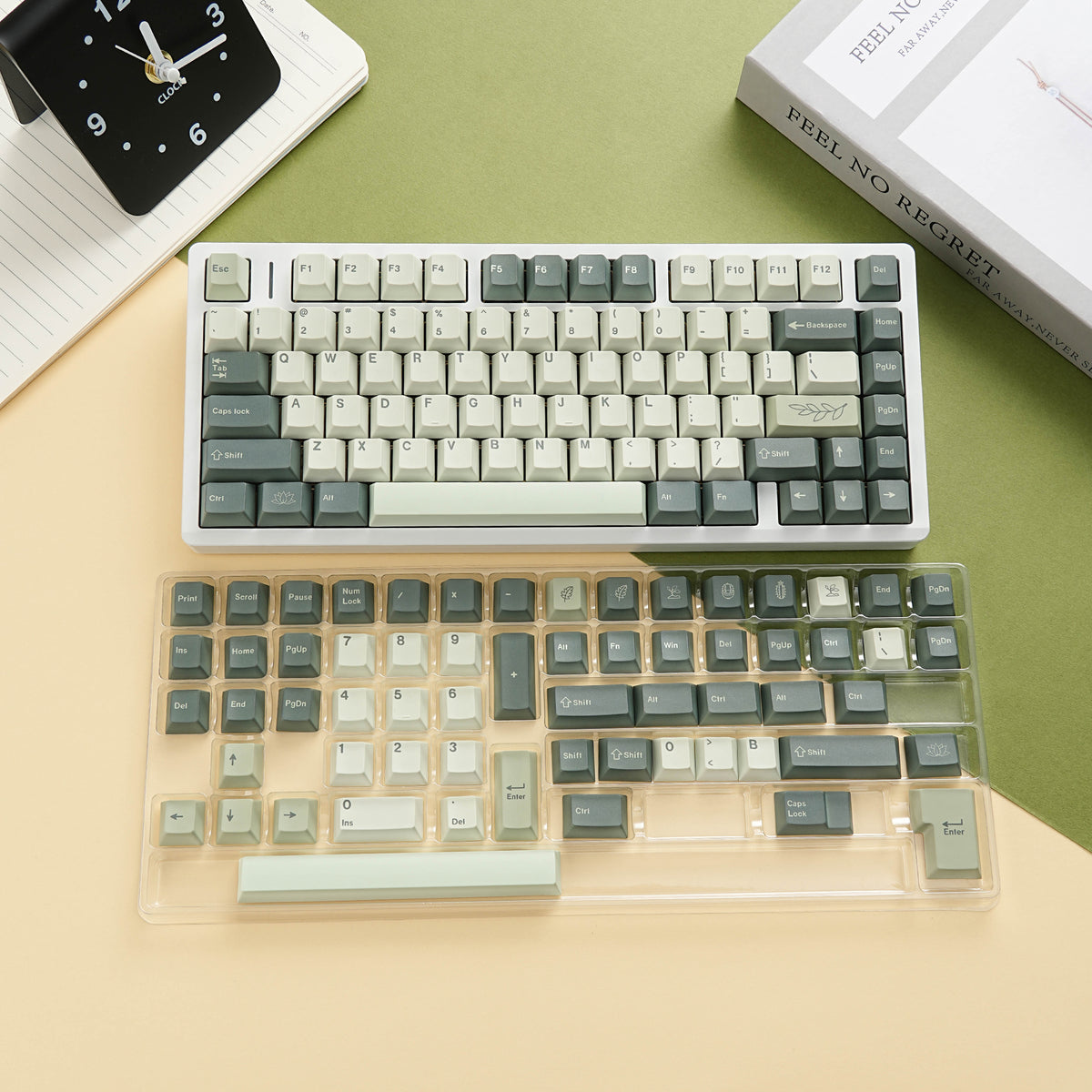植物园 keycap set lifestyle photo