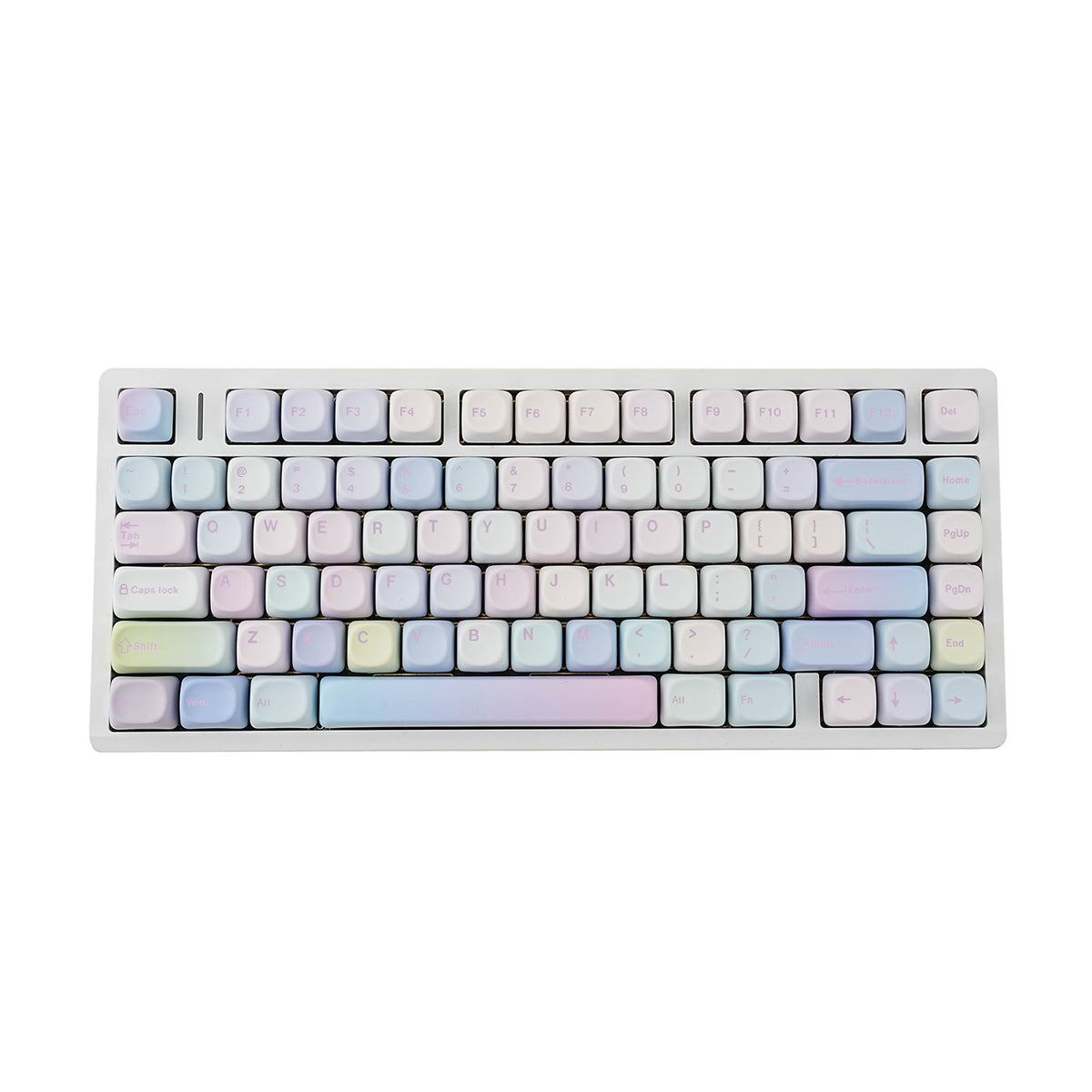 气泡 keycap set lifestyle photo