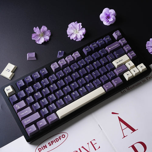 Carbon Purple keycap set