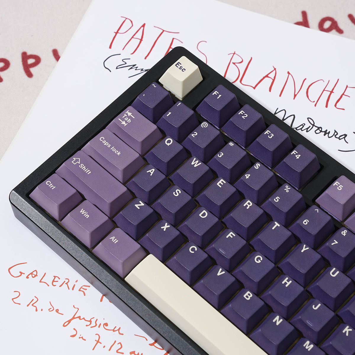 Carbon Purple keycap set