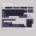 Carbon Purple — Cherry Non-translucent PBT Keycap Set — English layout