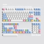 Chalk — Cherry Non-translucent PBT Keycap Set