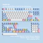 Chalk iOS — Cherry Non-translucent PBT Keycap Set