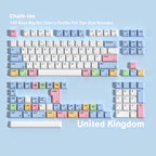 Chalk iOS — Cherry Non-translucent PBT Keycap Set
