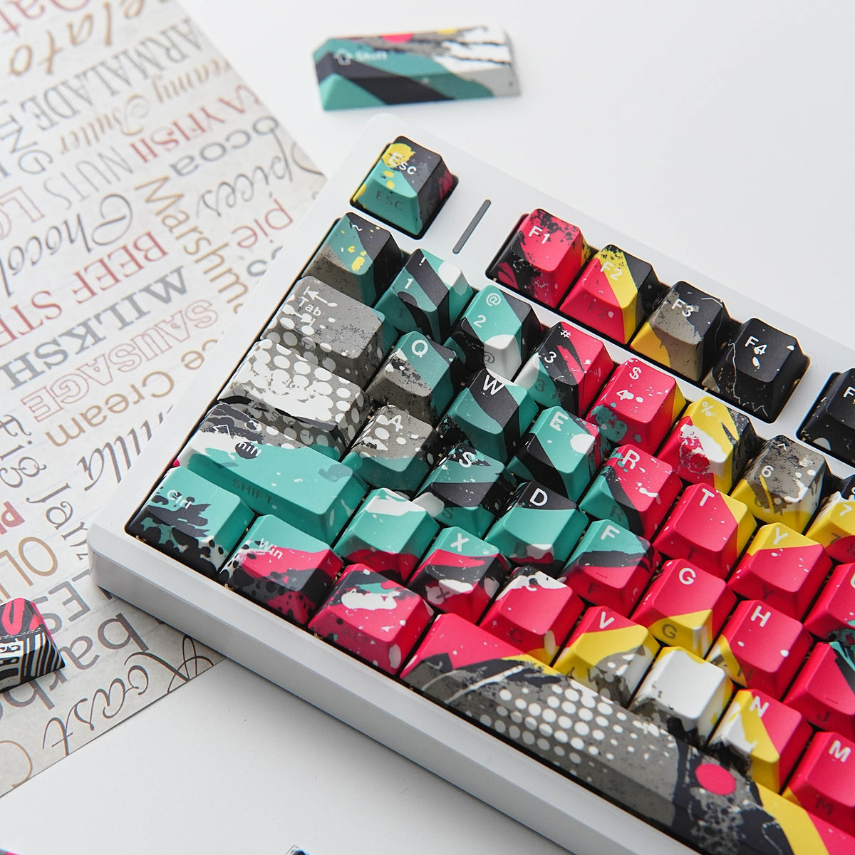 Chromatic X-01 keycap set
