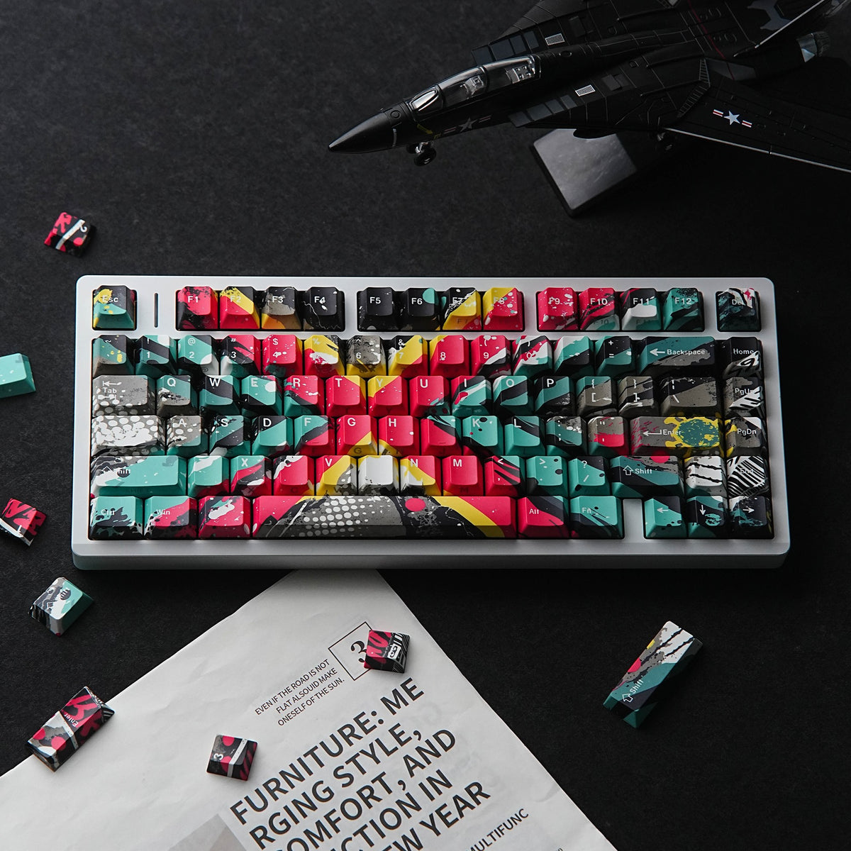 Chromatic X-01 keycap set