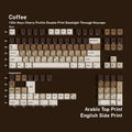 Coffee — Set de keycaps PBT Cherry Side-lit