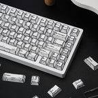 漫画白 keycap set lifestyle photo