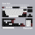 Deep Well — Набор кейкапов PBT Cherry Non-translucent