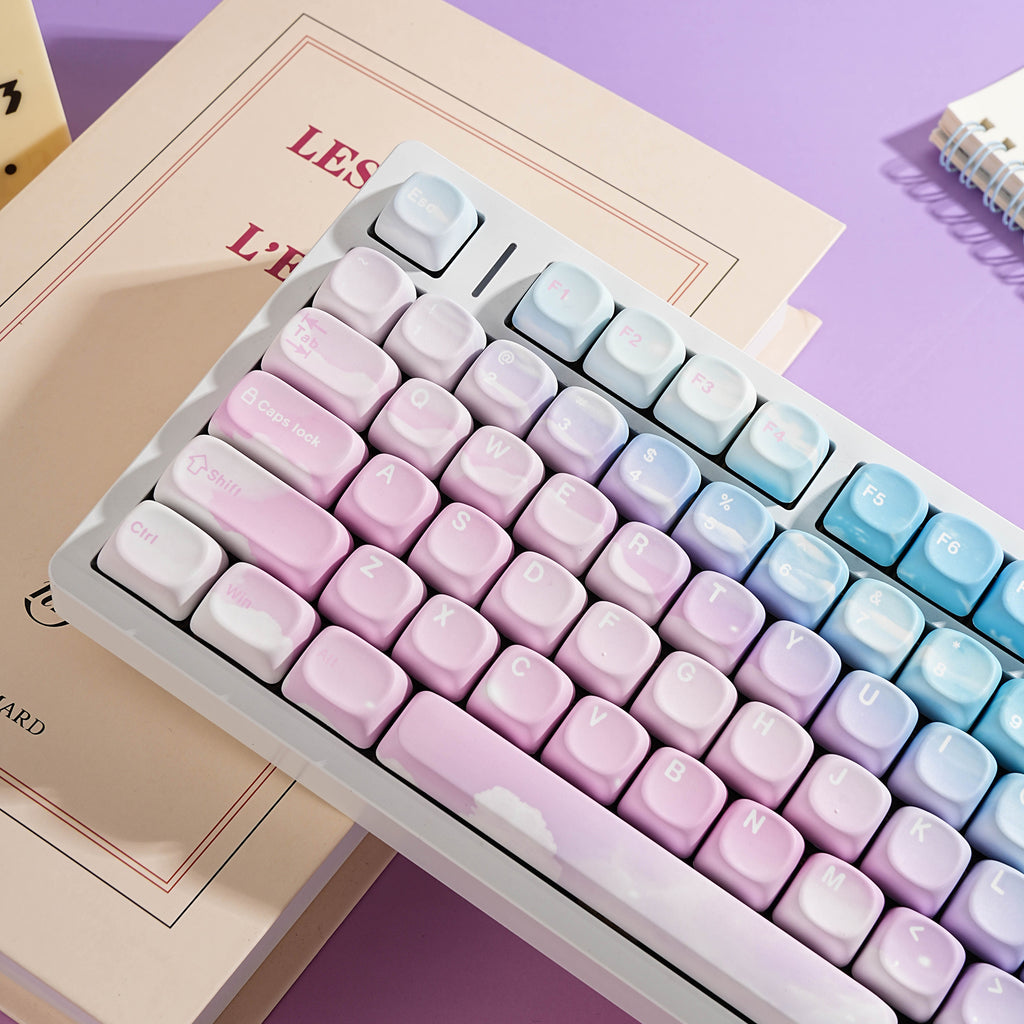 天空 keycap set lifestyle photo