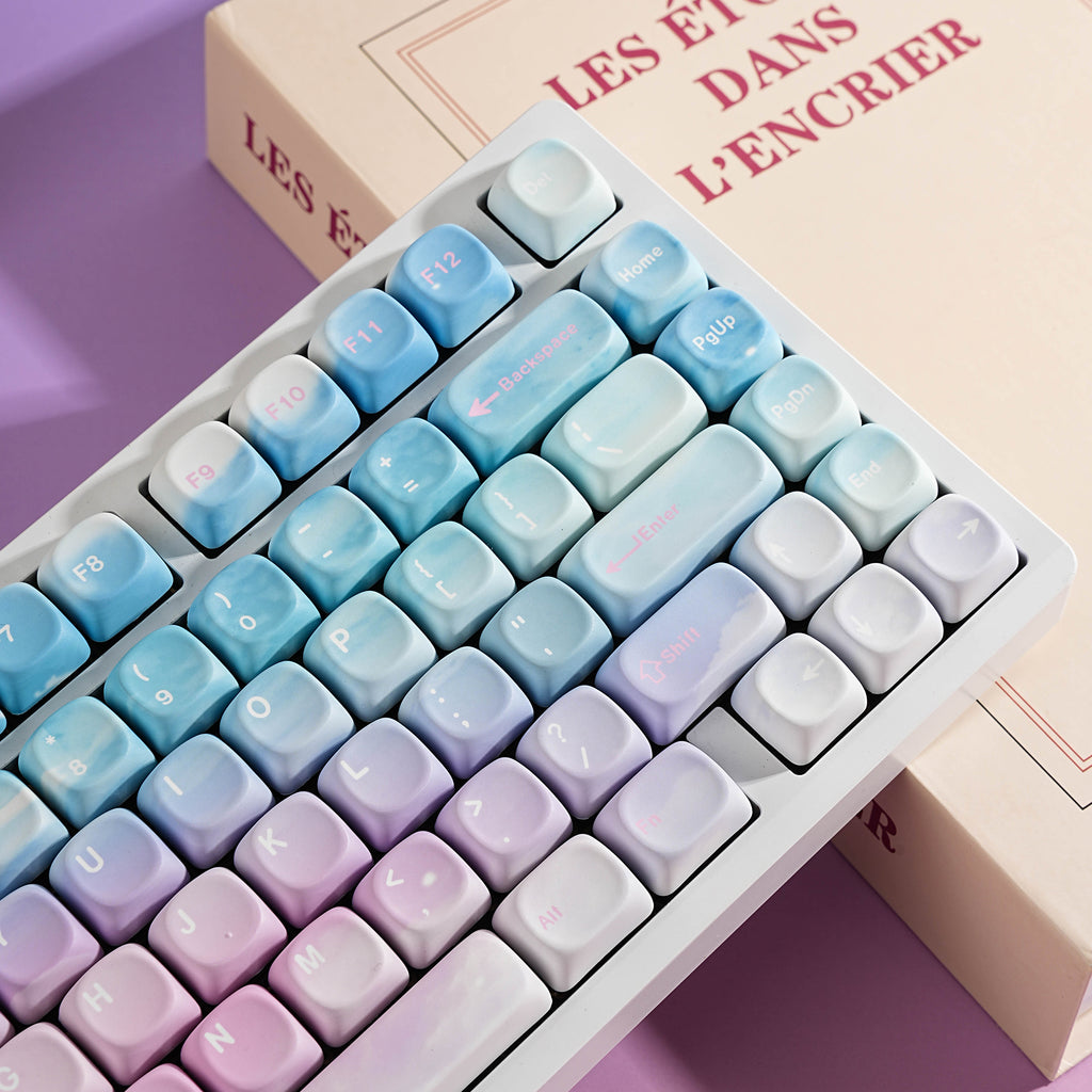 天空 keycap set lifestyle photo