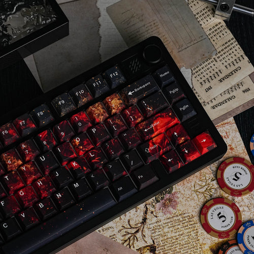 Ember Rose keycap set