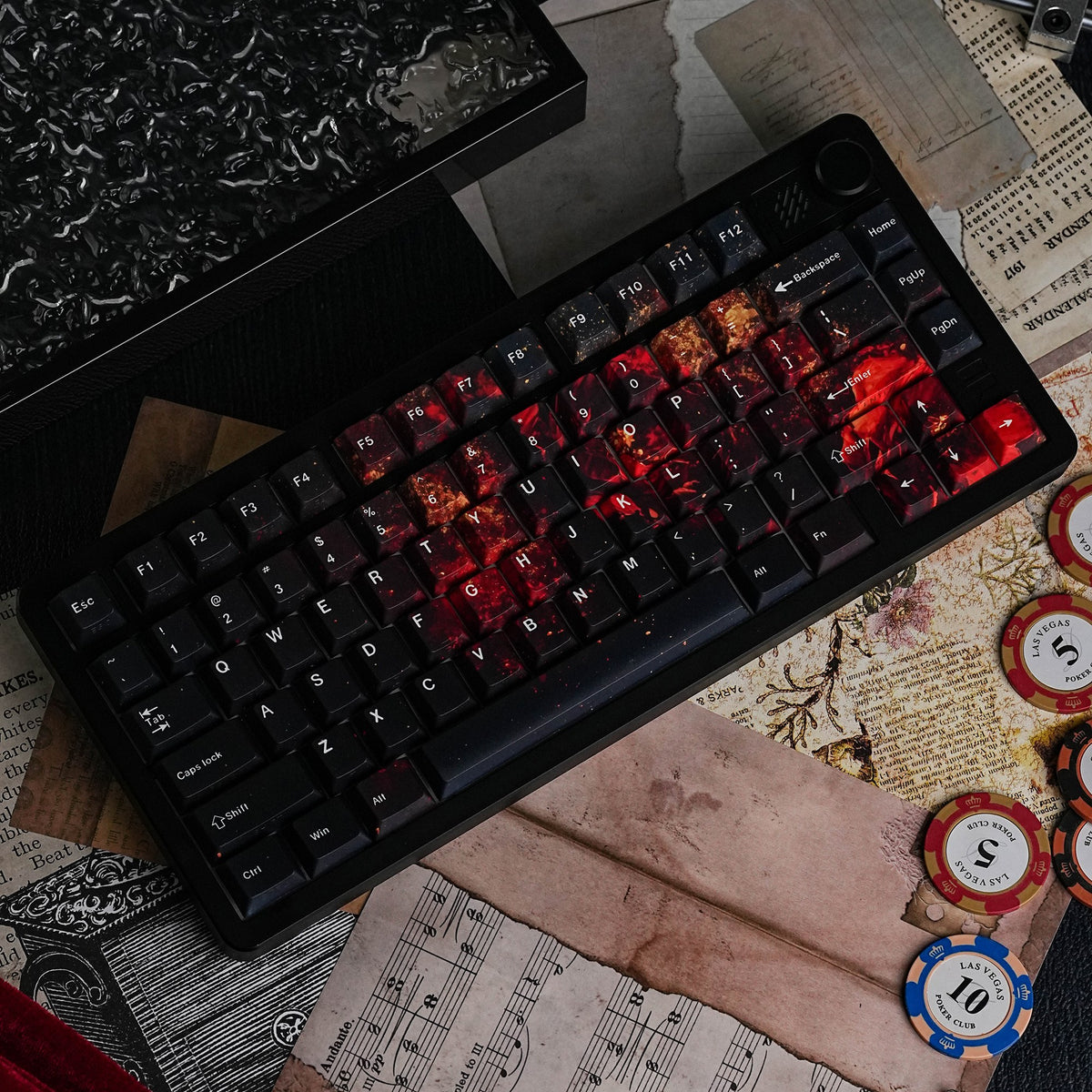 Ember Rose keycap set