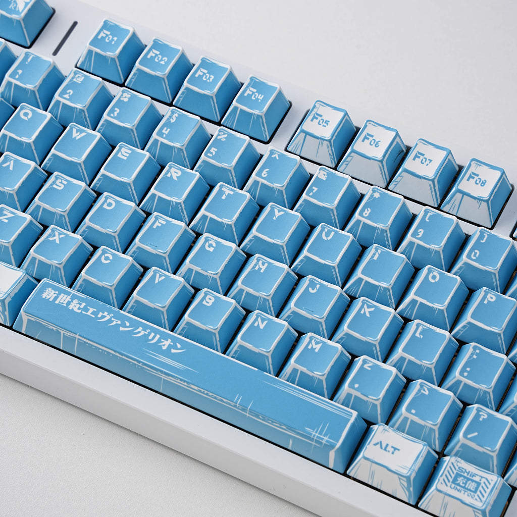 EVA00 keycap set lifestyle photo