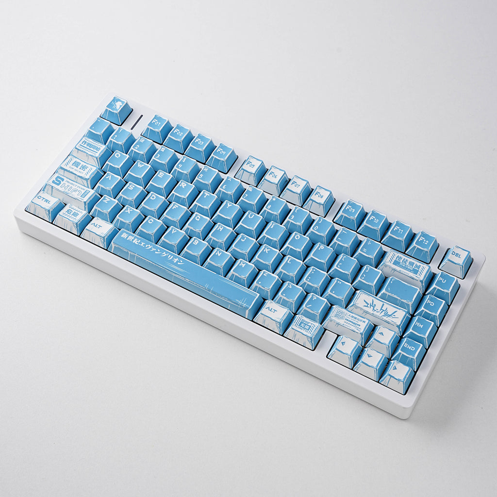EVA00 keycap set lifestyle photo