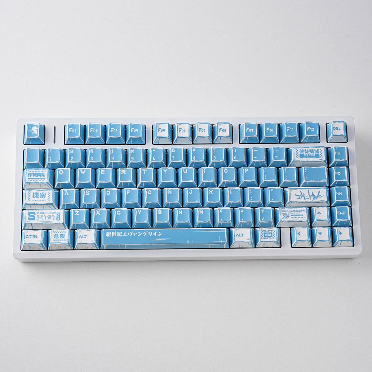 EVA00 keycap set lifestyle photo