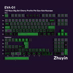 EVA-01 — Cherry Non-translucent PBT Keycap Set