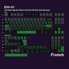EVA-01 — Cherry Non-translucent PBT Keycap Set