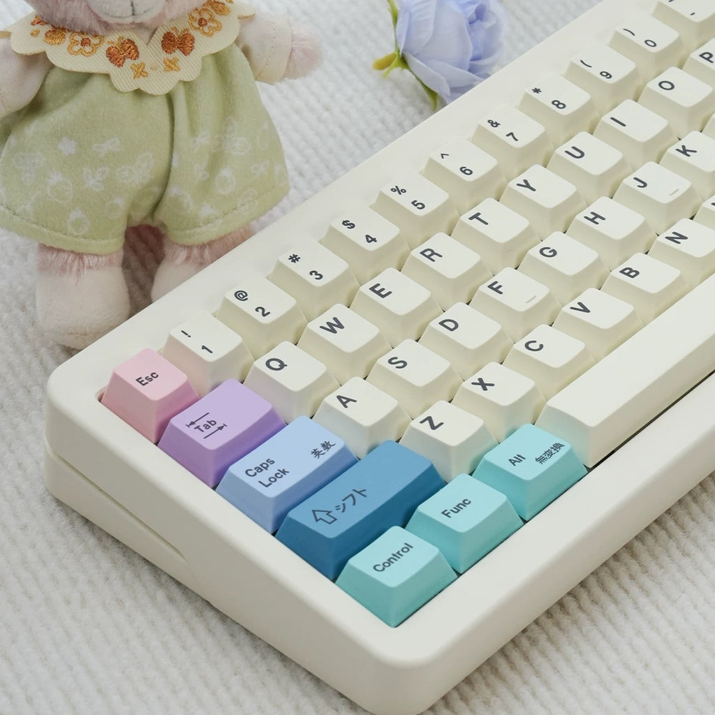 仙女 keycap set lifestyle photo