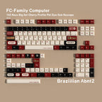 Famicom — Cherry Non-translucent PBT Keycap Set
