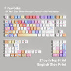 Fireworks — Набор кейкапов PBT Cherry Side-lit