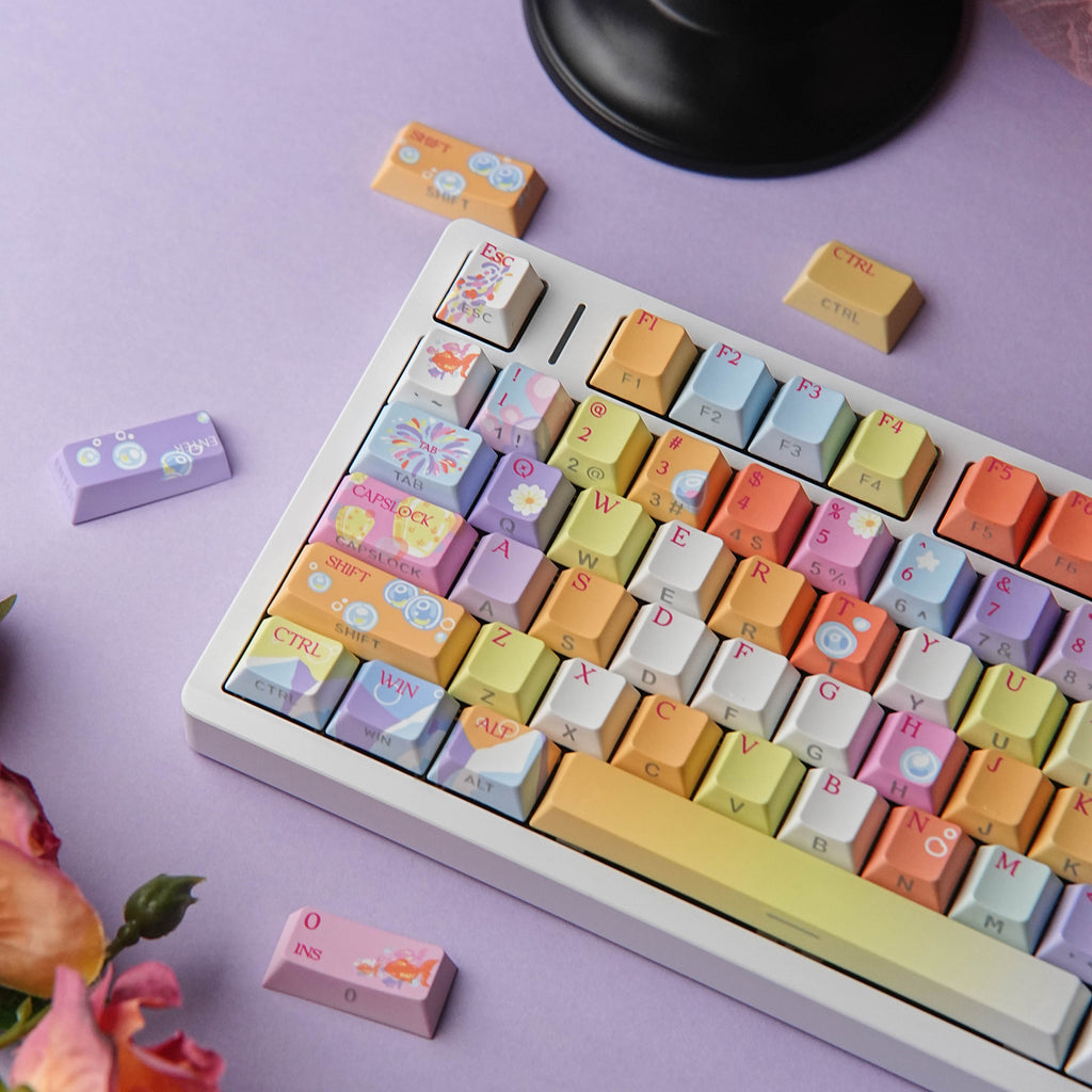 Fireworks — Set de keycaps PBT Cherry Side-lit