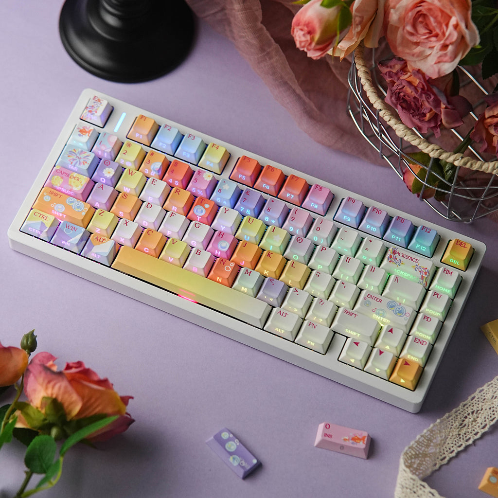 Fireworks — Set de keycaps PBT Cherry Side-lit