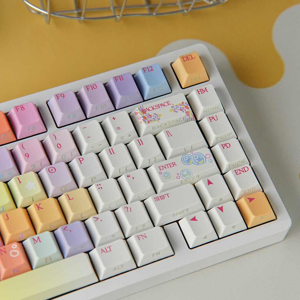 Fireworks — Set de keycaps PBT Cherry Side-lit