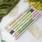 森林 keycap set lifestyle photo