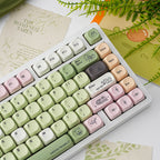 森林 keycap set lifestyle photo
