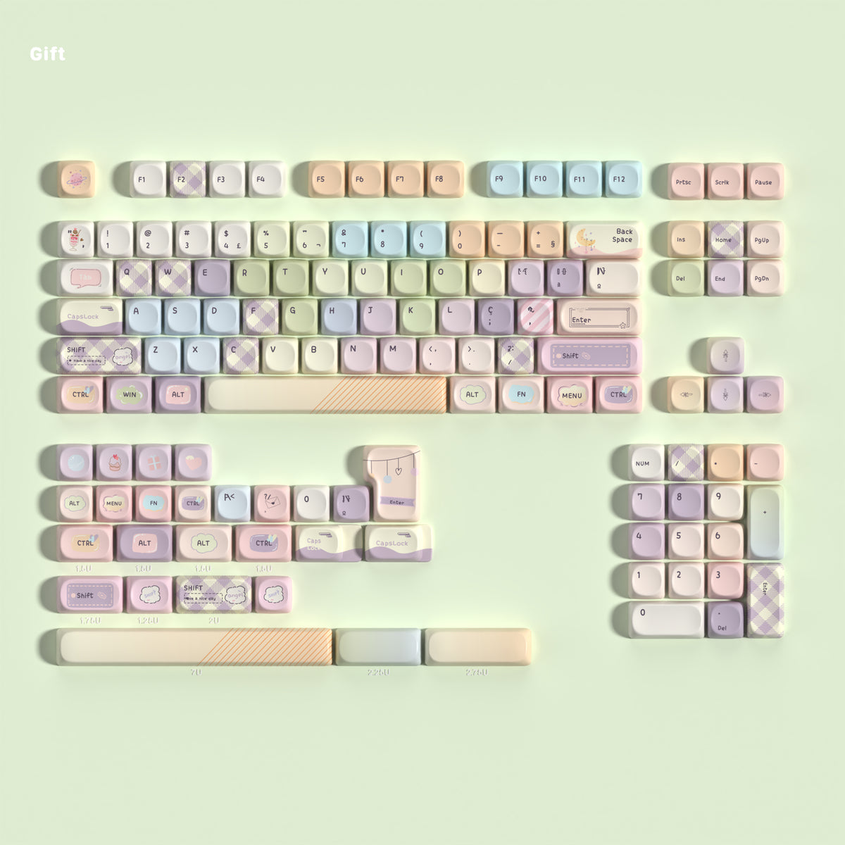 Gift MOA — MOA PBT Keycap Set
