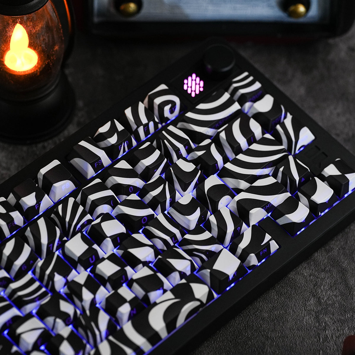 Illusion — Set de keycaps PBT Cherry Side-lit