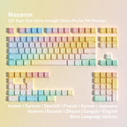 Macaron — Набор кейкапов PBT Cherry Side-lit