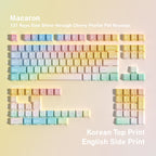 Macaron — Набор кейкапов PBT Cherry Side-lit