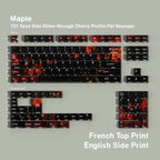 Maple — Набор кейкапов PBT Cherry Side-lit