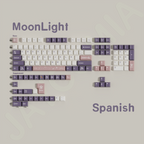 MoonLight — Cherry Non-translucent PBT Keycap Set