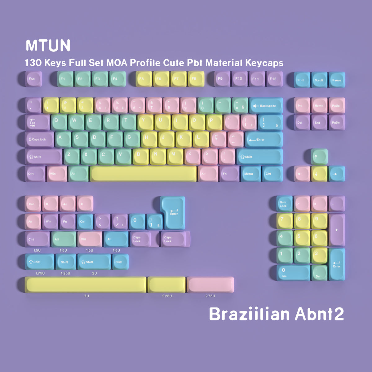 MTUN — MOA PBT Keycap Set