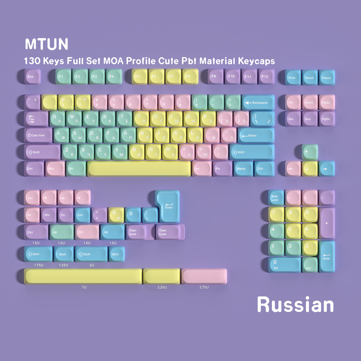 MTUN — MOA PBT Keycap Set