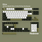 Olive — Cherry Non-translucent PBT Keycap Set