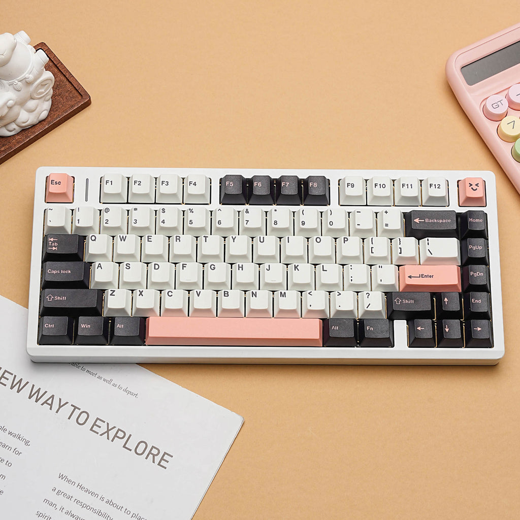 Olivia keycap set lifestyle photo
