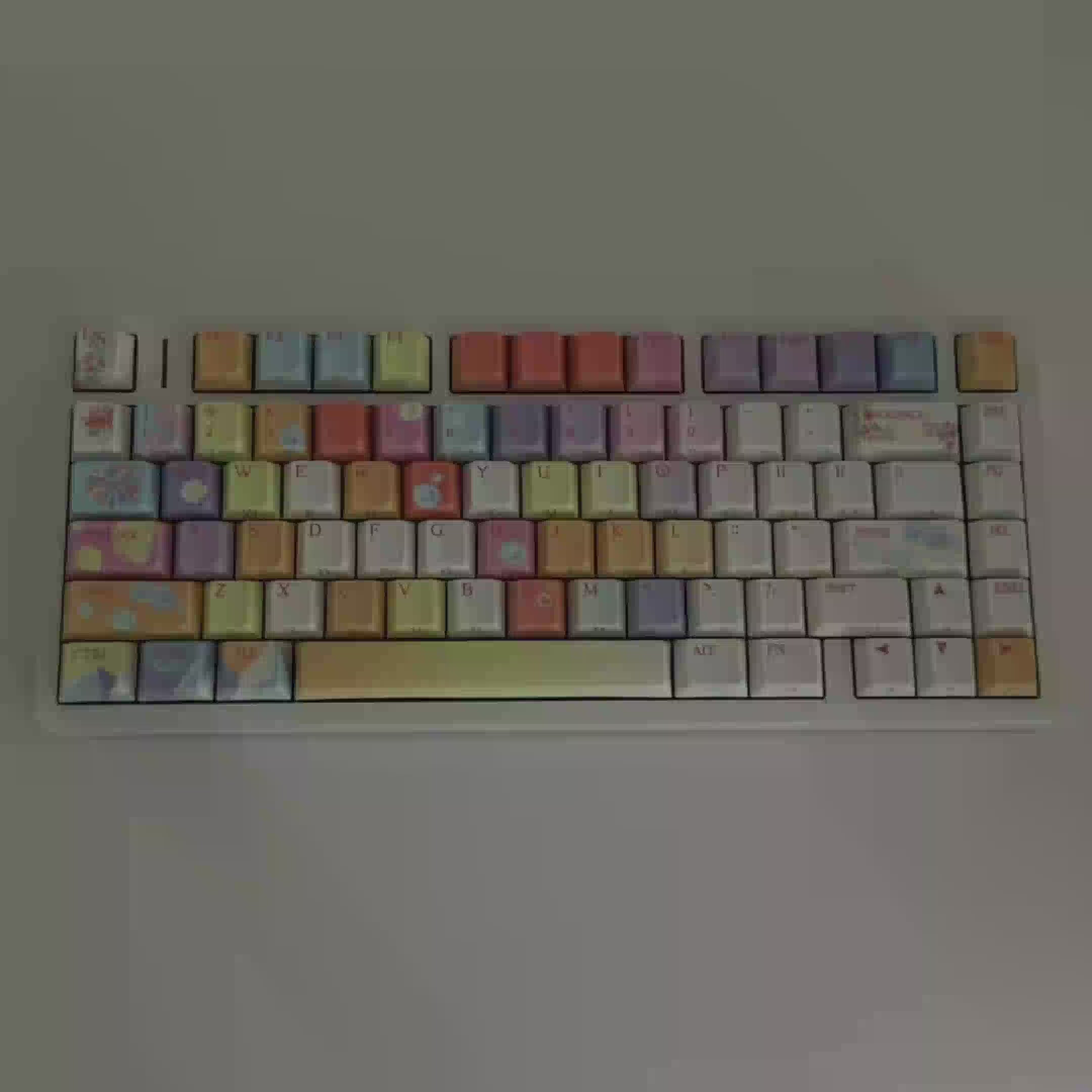 Fireworks keycap set product video