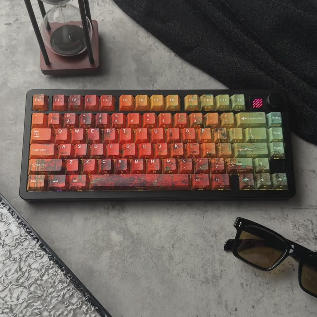 Rustera keycap set product video