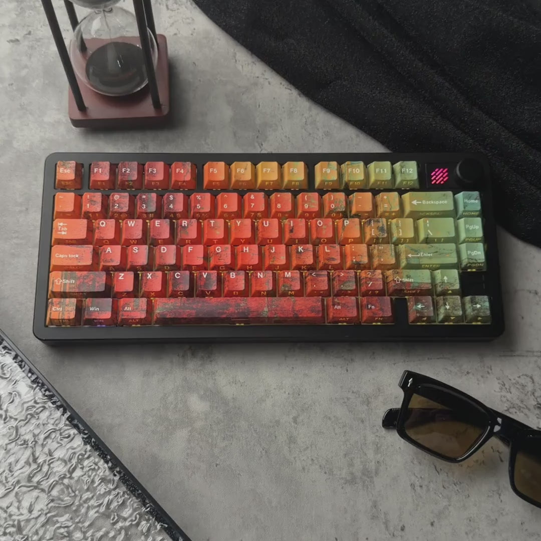 Rustera keycap set product video