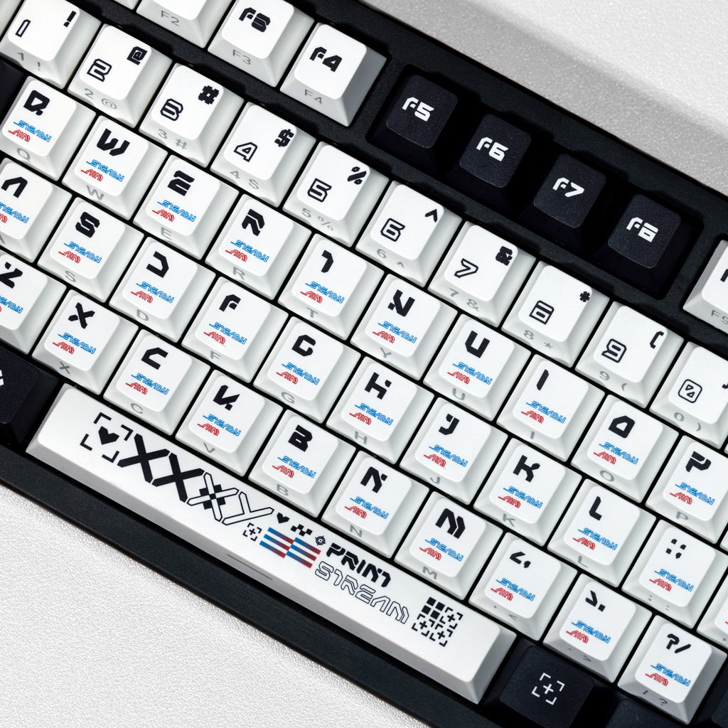 印花集 keycap set lifestyle photo