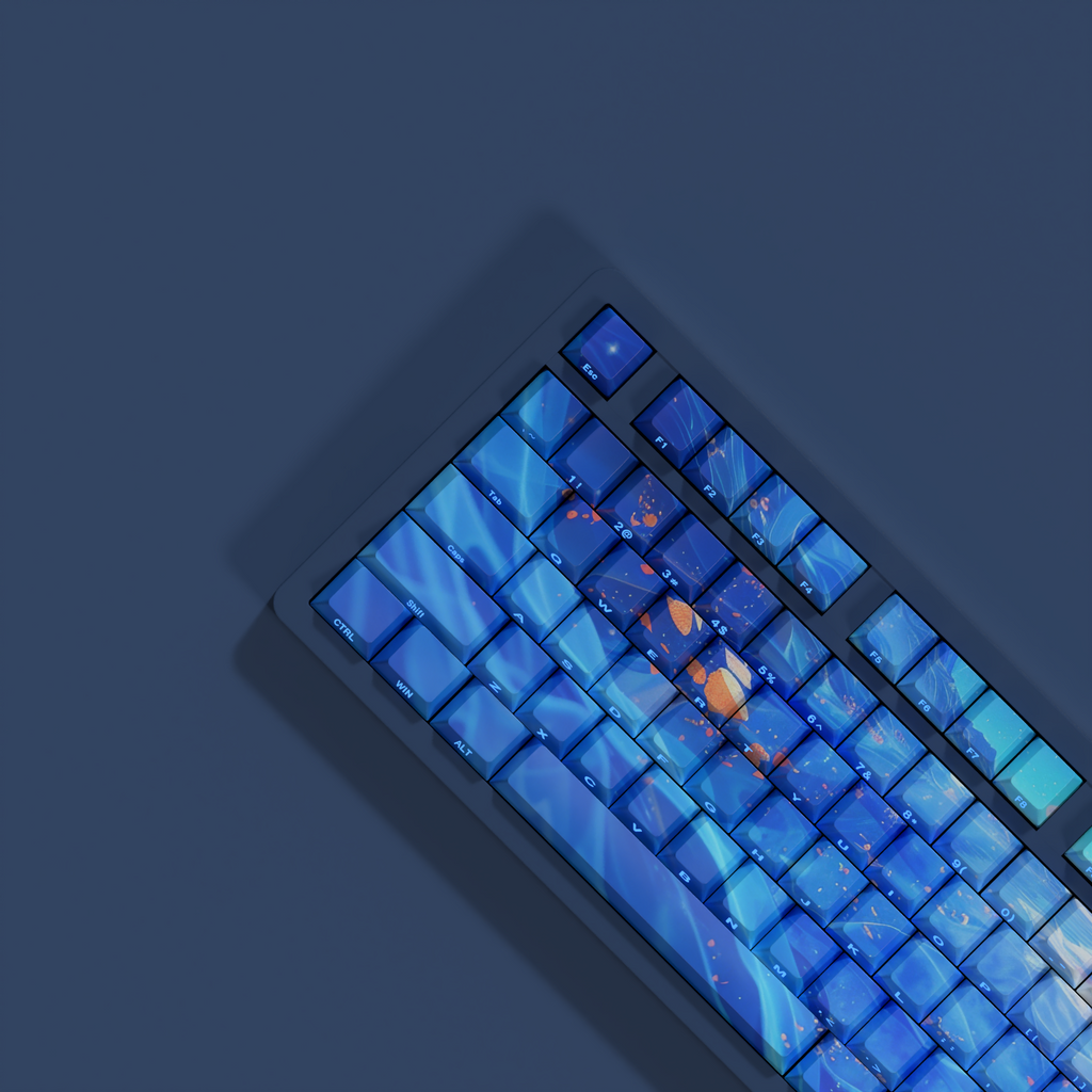 山水 keycap photo