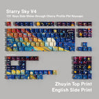 Starry Sky V4 — Набор кейкапов PBT Cherry Side-lit