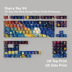 Starry Sky V4 — Набор кейкапов PBT Cherry Side-lit